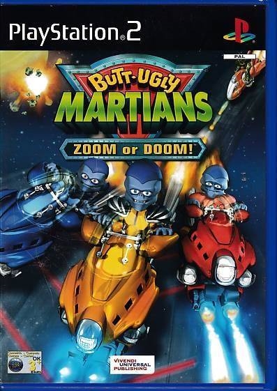 Butt-Ugly Martians Zoom or Doom - PS2 (B Grade) (Genbrug)